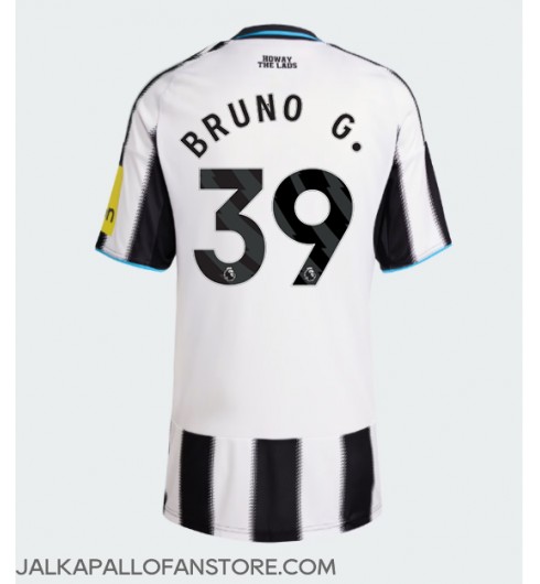 Newcastle United Bruno Guimaraes #39 Kotipaita Naisten 2025-26 Lyhythihainen Newcastle United Bruno Guimaraes #39 Kotipaita Naisten 2025-26 Lyhythihainen